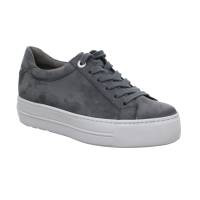 PAUL GREEN Sneaker Grau Leder