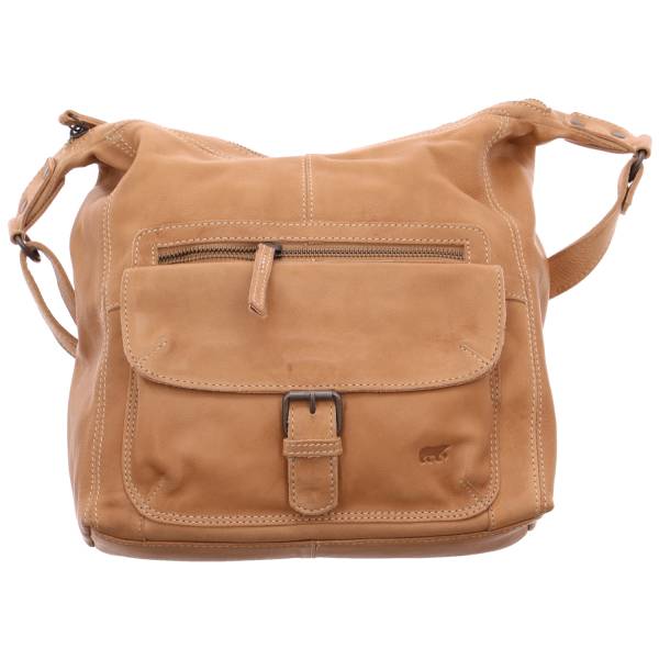 Bild 1 - BEAR DESIGN Beuteltasche Beige Leder