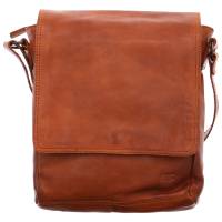 BEAR DESIGN Umhängetaschen gross Cognac Leder