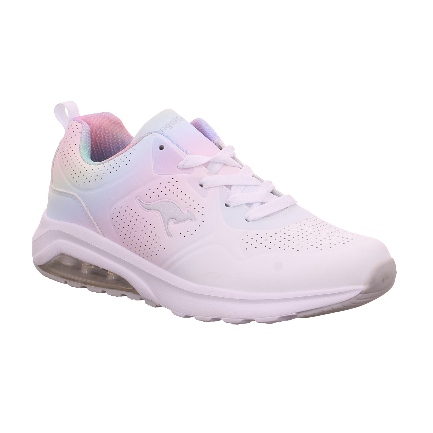 KANGAROOS Sneaker- Streetschuh Damen Weiss Synthetik