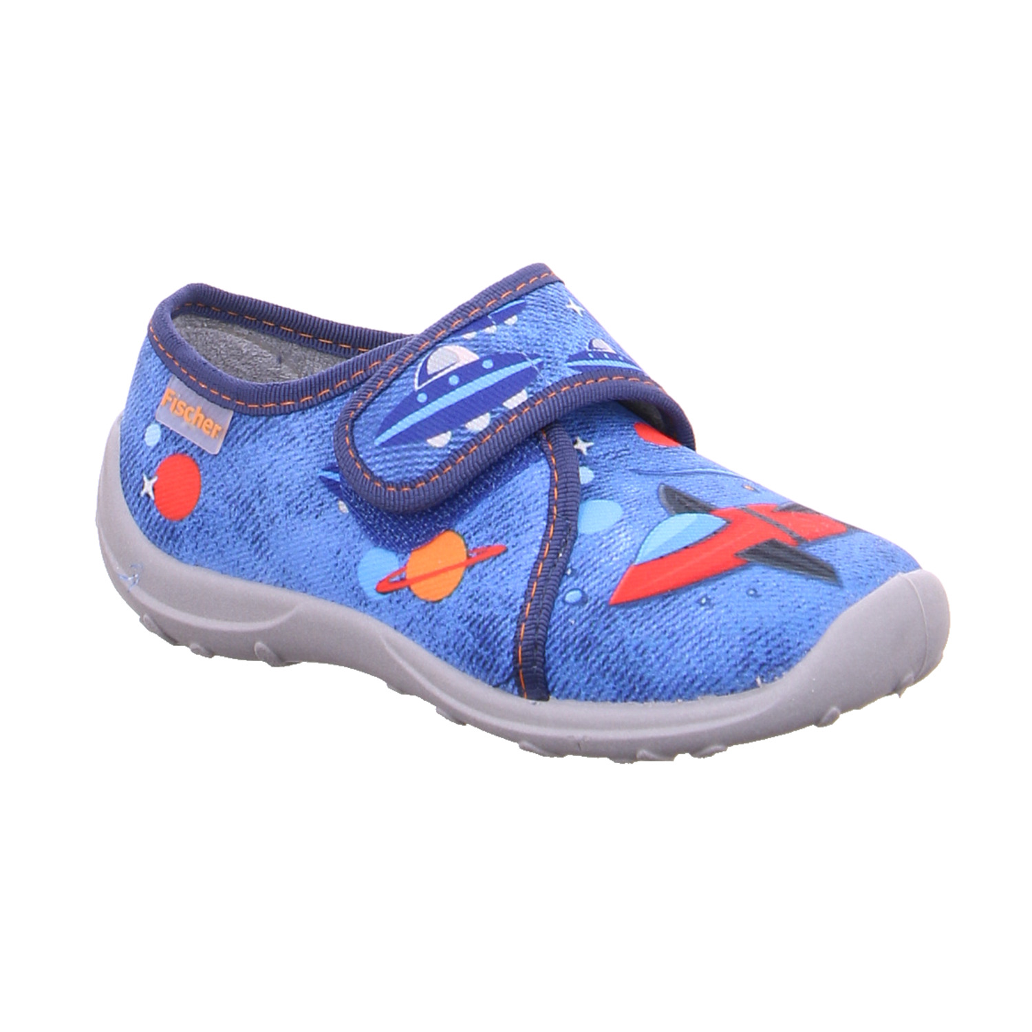 FISCHER Kinder-Hausschuh Royal Textil Jungen AR7564 FISCHER Kinder-Hausschuh Royal Textil Jungen AR7564