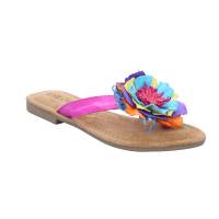 LAZAMANI Zehentrenner-FlipFlop Pink Leder