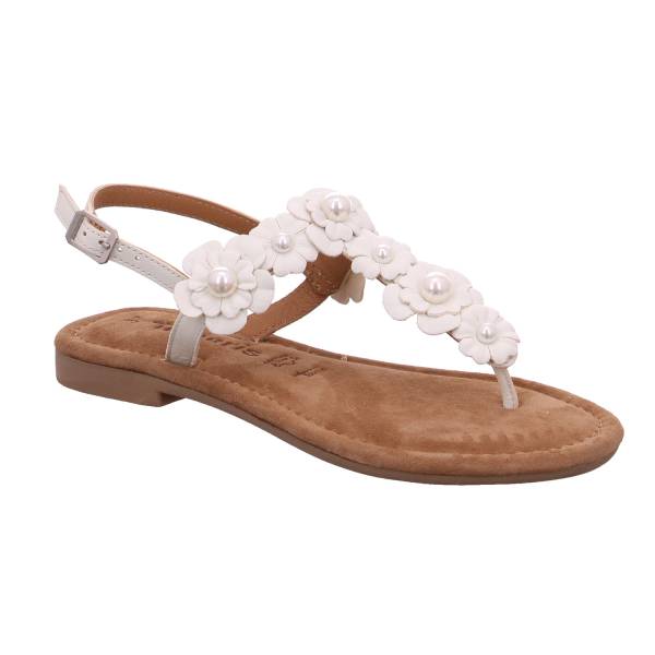 Bild 1 - TAMARIS Sandalette Weiss Leder