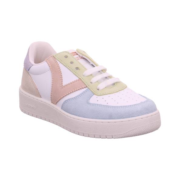 Bild 1 - VICTORIA Sneaker Hellblau Leder