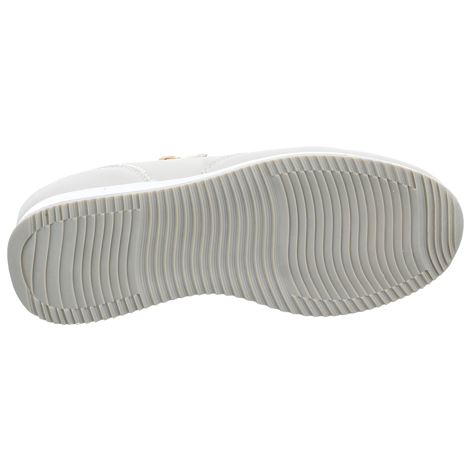 MEXX Sneaker Beige Lederimitat mit Wechselfussbett