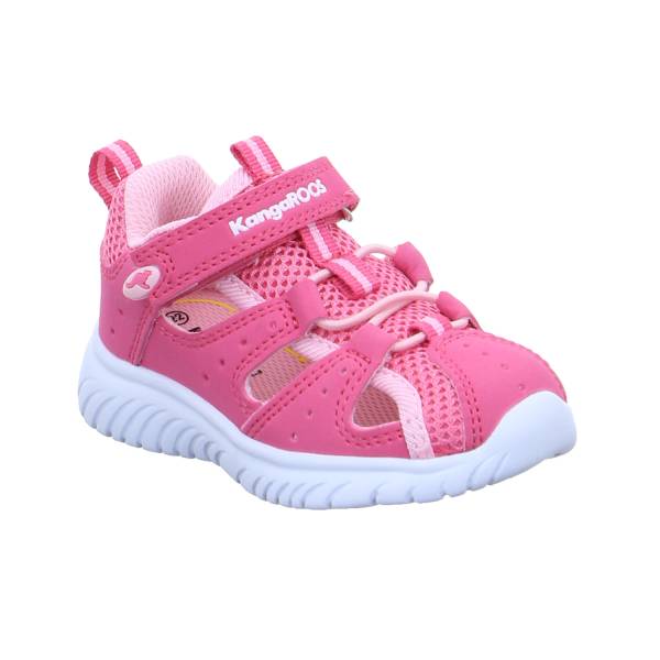 Bild 1 - KANGAROOS Baby-Sommer-Bottine Pink Synthetik Halboffene Sandale