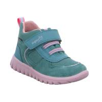 SUPERFIT Baby-Sport-Bottine Pastelgrün Textil Bottine