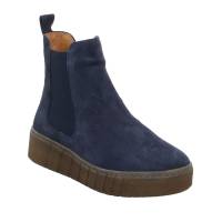 SCHUHENGEL Boot Blau Leder