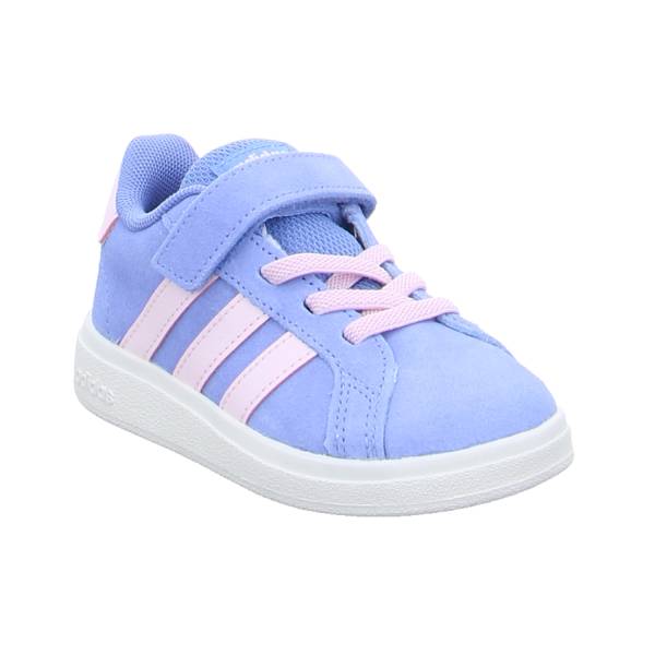 Bild 1 - ADIDAS Baby-Sport-Bottine Hellblau Lederimitat Sneaker