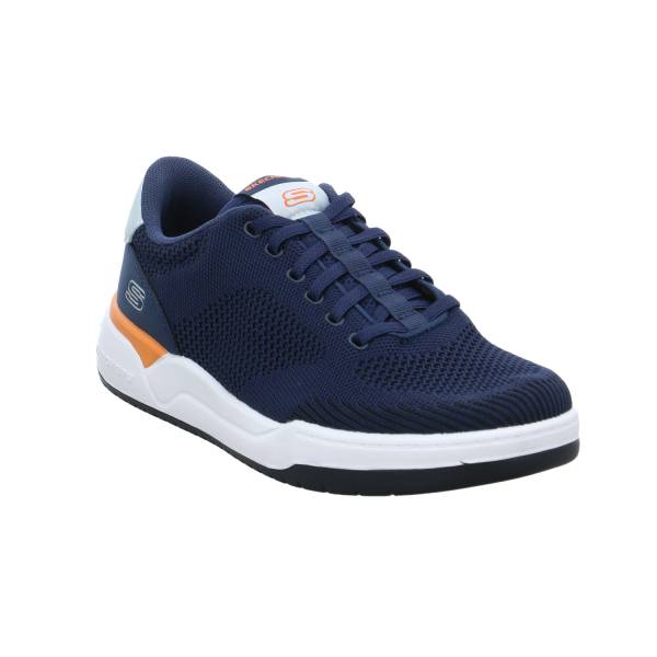 Bild 1 - SKECHERS Halbschuhe Sneaker Stoff Blau Synthetik