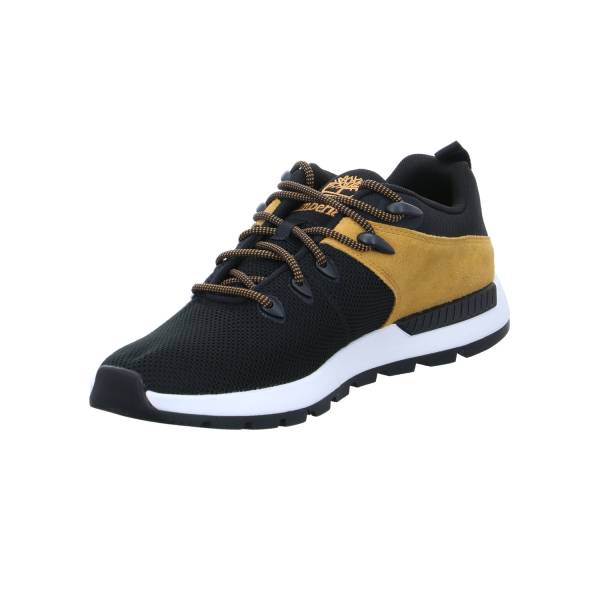 Bild 3 - TIMBERLAND Halbschuhe Sneaker Stoff Schwarz Synthetik