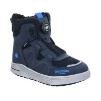 Bild 1 - DOCKERS Jungen-Winter-Bottine Dunkelblau Lederimitat Winter-Boot Bild 1 - DOCKERS Jungen-Winter-Bottine Dunkelblau Lederimitat Winter-Boot