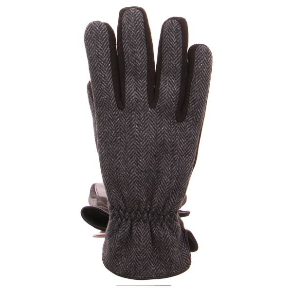 Bild 1 - ISOTONER Handschuh Grau Textil Herren