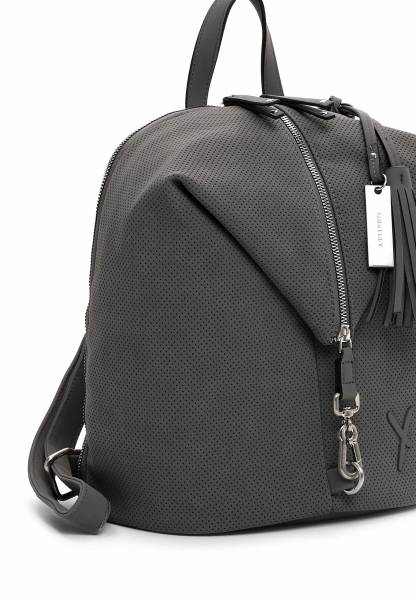 Bild 5 - SURI FREY Rucksack Grau Lederimitat Ja