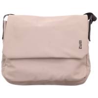 ZWEI Umhänge- / Schultertasche gross Beige Lederimitat