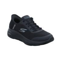 Bild 1 - SKECHERS Halbschuhe Sneaker Stoff Schwarz Synthetik Bild 1 - SKECHERS Halbschuhe Sneaker Stoff Schwarz Synthetik
