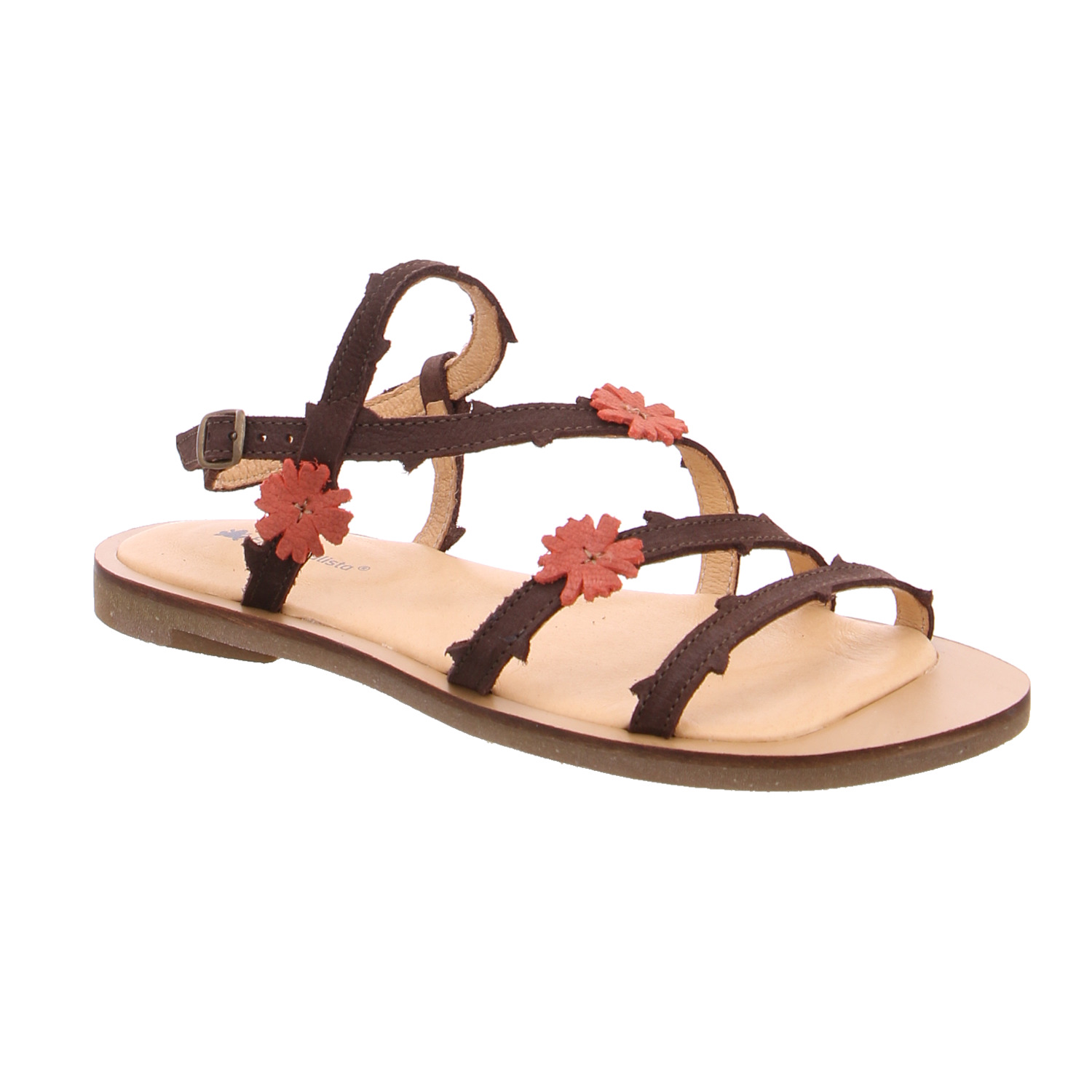 EL NATURALISTA Sandalette Braun Leder