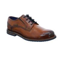 Bild 1 - BUGATTI SHOES Halbschuh-City Cognac Leder Bild 1 - BUGATTI SHOES Halbschuh-City Cognac Leder