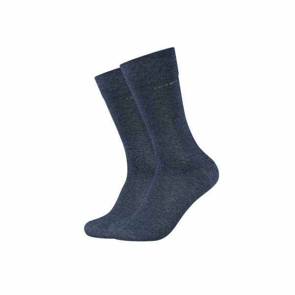 Bild 1 - CAMANO Freizeitsocken Blau Textil 2-ER Pack
