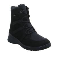 Bild 1 - ARA Comfort-Snowboot Schwarz Lederimitat Wechselfussbett und Gore-Tex Bild 1 - ARA Comfort-Snowboot Schwarz Lederimitat Wechselfussbett und Gore-Tex