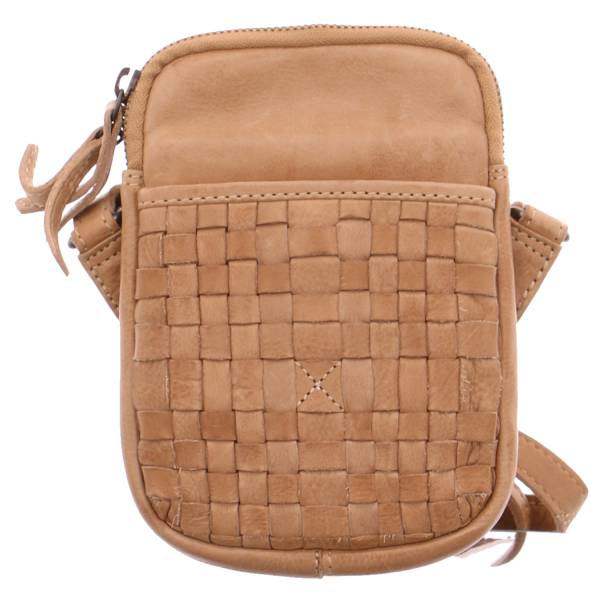 Bild 1 - BEAR DESIGN Handytasche Beige Leder Handybag