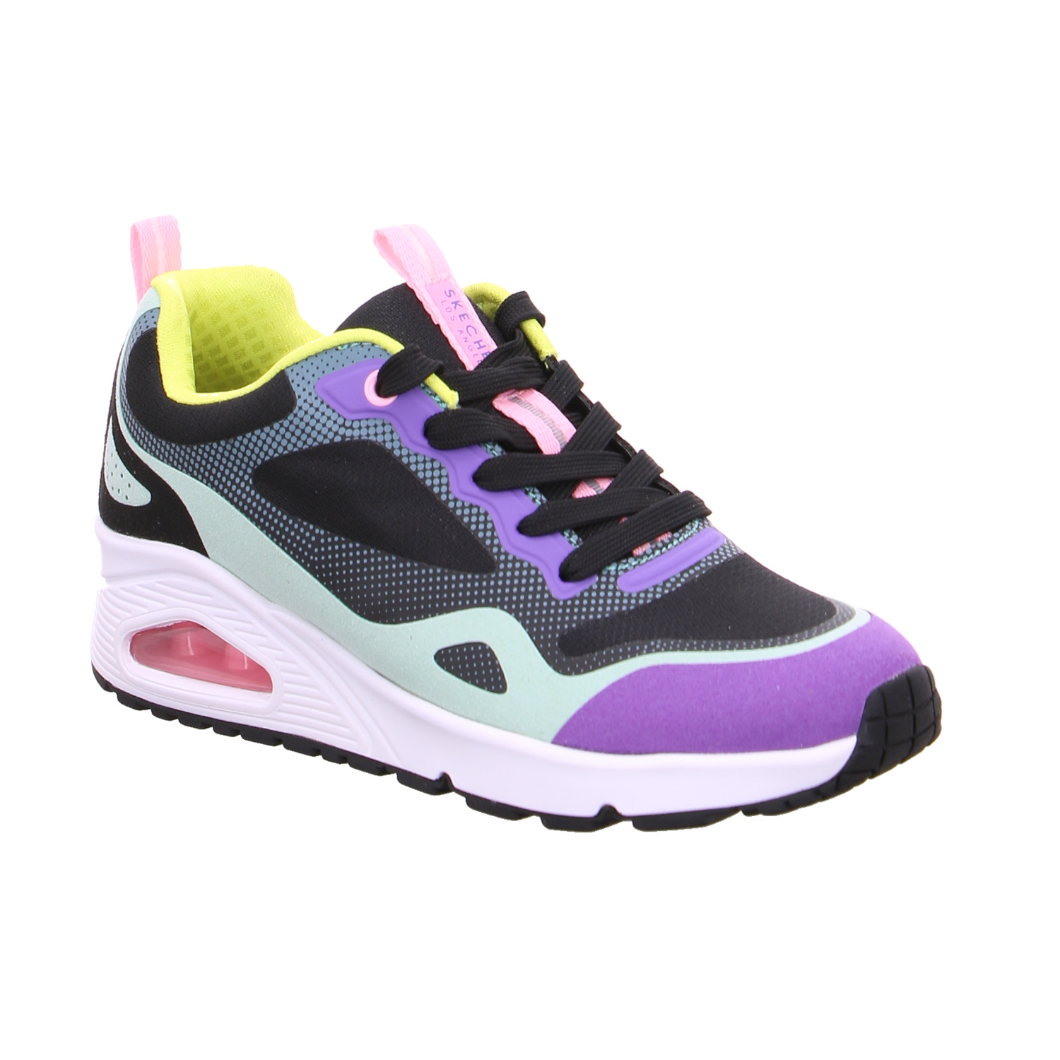 SKECHERS Mädchen-Halbschuh Binder Multicolor Textil Sneaker
