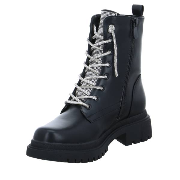 Bild 3 - LA STRADA Boot Schwarz Lederimitat