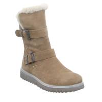 SUPERFIT Mädchen-Winter-Bottine Cognac Textil Stiefelette