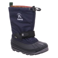 KAMIK Kinder-Snowboot Blau Textil Schneestiefel