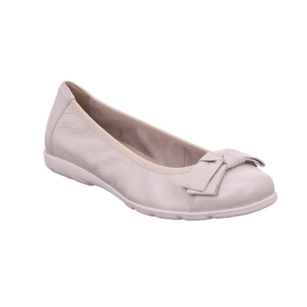 Bild 1 - CAPRICE Comfort-Ballerina Offwhite Leder