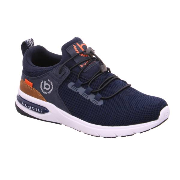 Bild 1 - BUGATTI SHOES Halbschuhe Sneaker Stoff Blau Textil