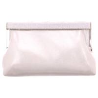 MENBUR Clutch / Abendtasche Silber Lederimitat